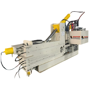 Double Action Auto Door Ejector Scrape Metal Baler Machine